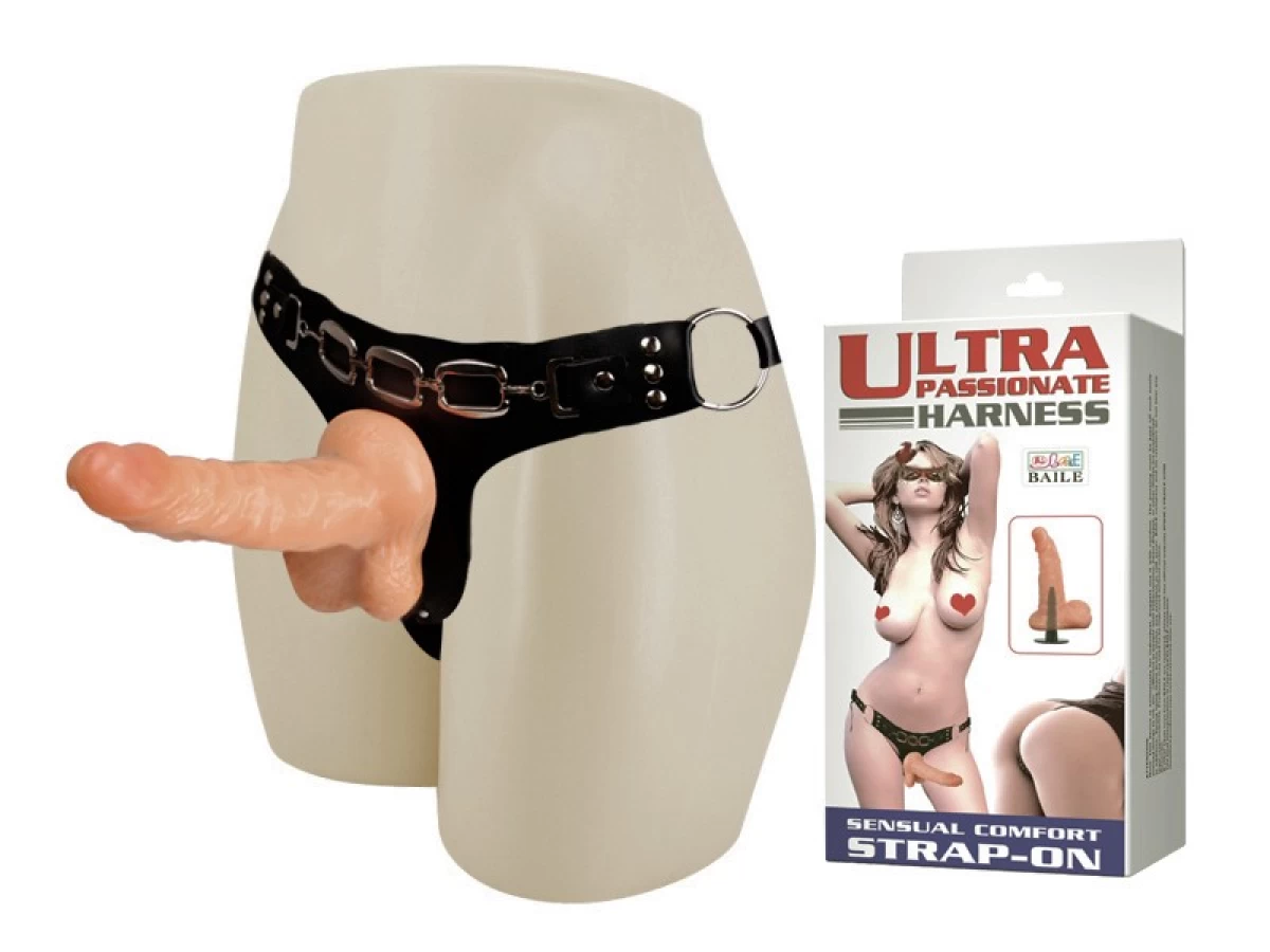 Dương vật giả có dây đeo Ultra đặc ruột không rung