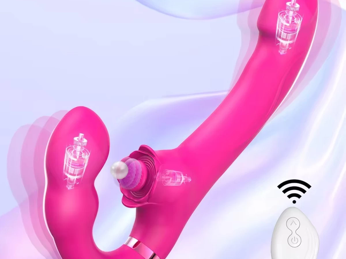 Máy Massage Tình Dục Đa Năng Điều Khiển Từ Xa rung 3 đầu siêu mạnh