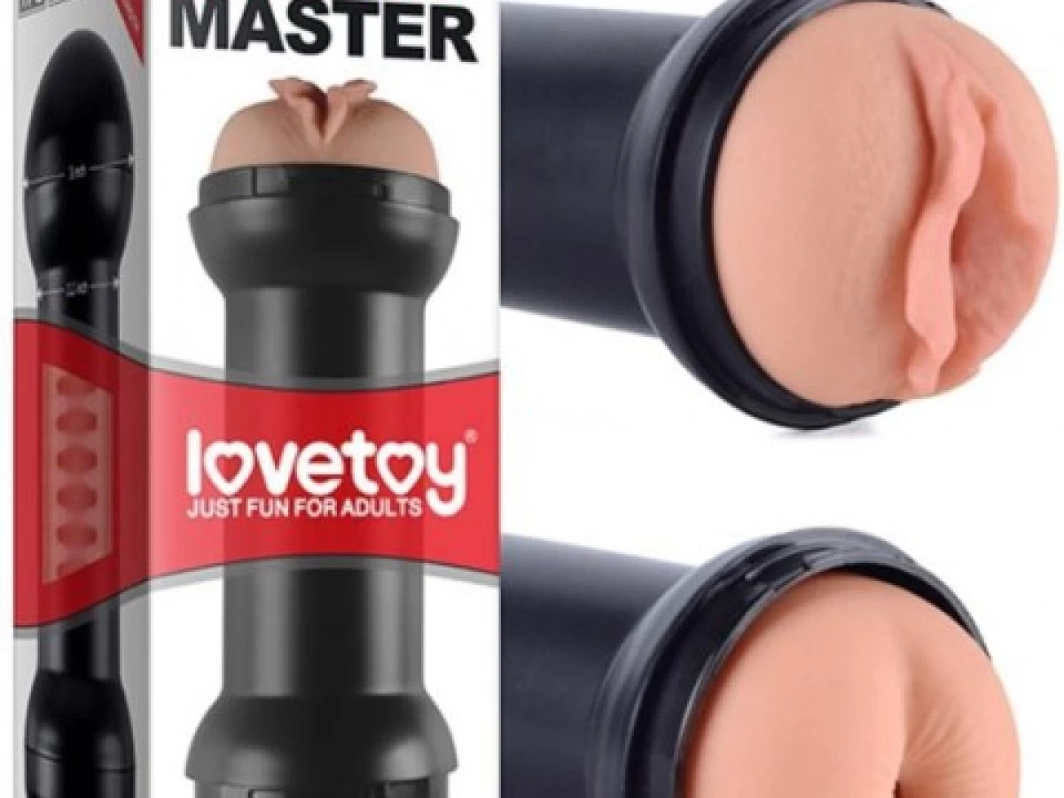 Âm đạo giả, hậu môn giả 2 đầu Lovetoy Training Master