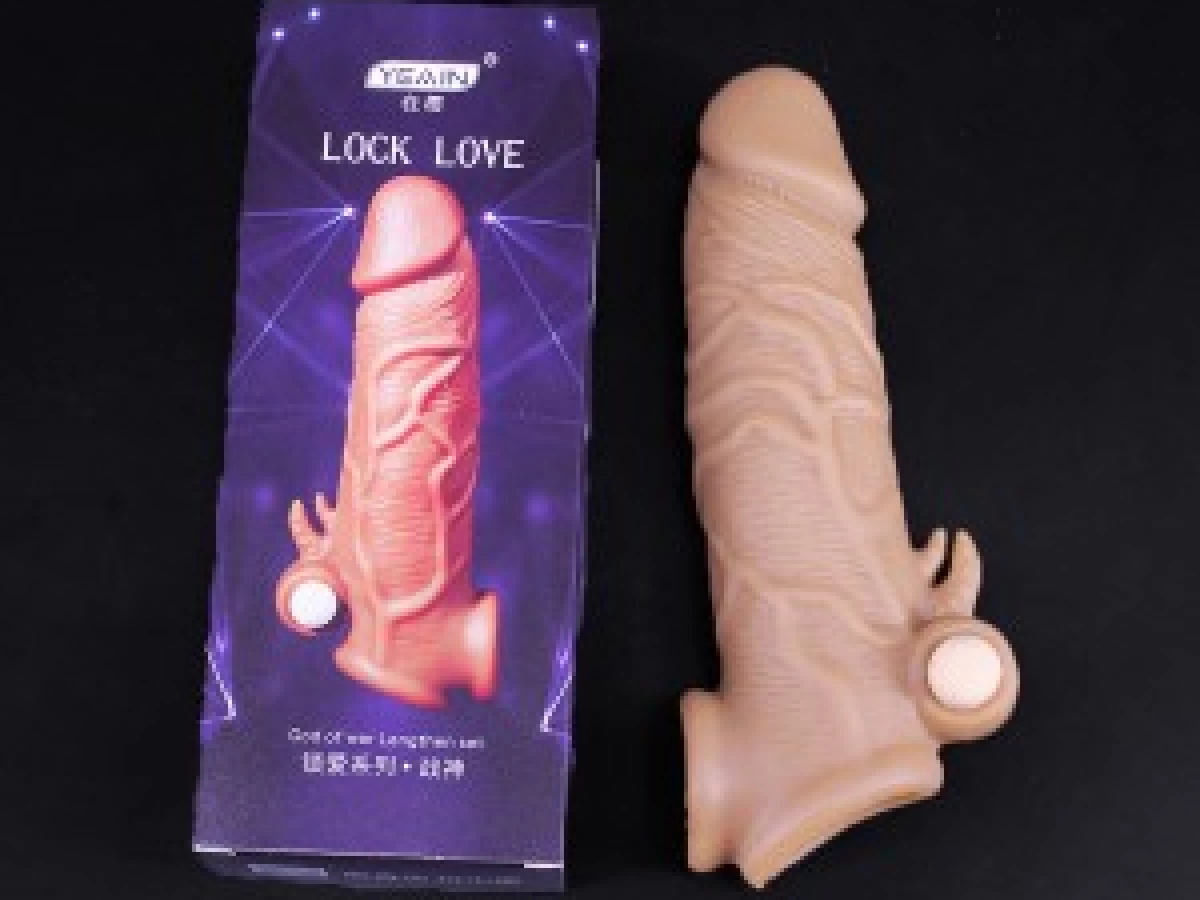 Bcs đôn dên da nâu Lock Love không rung
